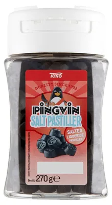 Produktbild von 4x Toms Pingvin Salt Pastiller 270g