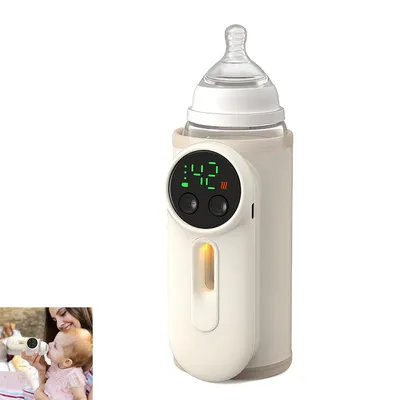 Produktbild von 10000mAh flaschenwärmer baby,flaschenwärmer baby unterwegs,6 Temperatureinstellungen,konstante Temperatur,Temperaturanzeige,Nachtlicht,universell