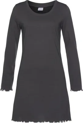 Produktbild von LASCANA Sleepshirt taupe Größe 36/38