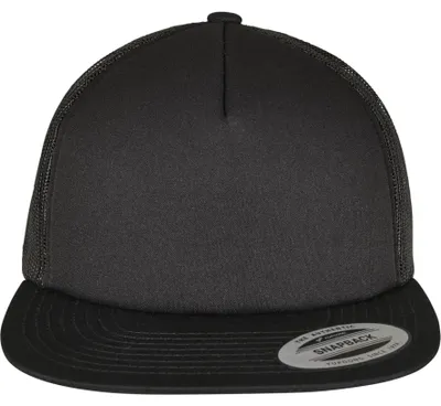 Productafbeelding van FLEXFIT 6005FF | Truckerpet/Pet/Muts - Kleur: Zwart - Maat: One Size (één maat)
