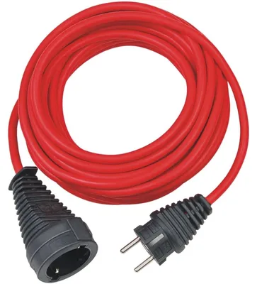 Produktbild von Brennenstuhl Qualitäts-Kunststoff-Verlängerungskabel 10m rot H05VV-F 3G1,5, 1167460