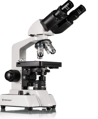 Produktbild von Bresser Optics Researcher Bino, Digitales Mikroskop, Schwarz, Weiß, 1000x, 40x