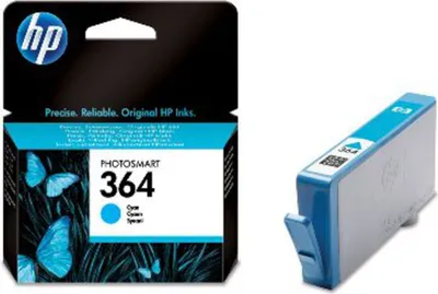 Produktbild von Original Vivera Tinte hp 364 (CB318EE) für hp cyan