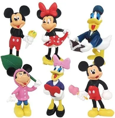 Obrázek produktu pro Dortové figurky Disney 6ks - Cakesicq.