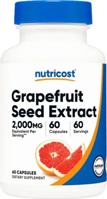 Imagen del producto de Nutricost | Extracto de semillas de pomelo, 2000 mg