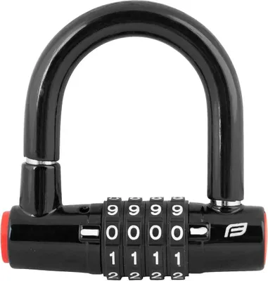 Produktbild von Bügelschloss FORCE MINI 9cm x 8 7cm Stahl schwarz