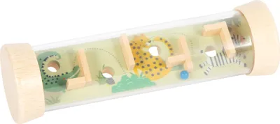 Image de Jeu de patience : labyrinthe de billes dans un tube