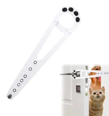 Image de Solidchoice - Porte-porte réglable pour chats avec serrure