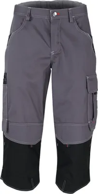 Produktbild von beb HANDWERK Herren Piratenhose Polyestermix Grau/Schwarz 54