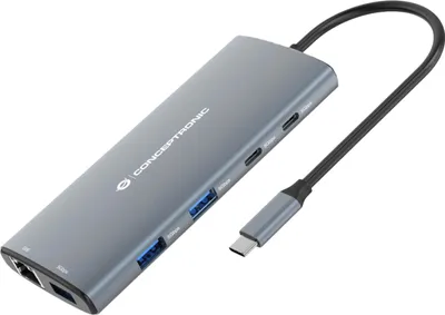 Produktbild von Conceptronic DONN06G 9-in-1 USB-C Adapter