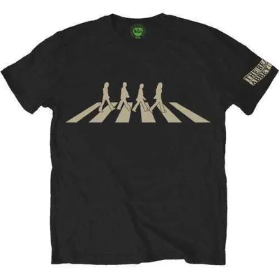 Zdjęcie produktu dla The Beatles Abbey Road Silhouette Black XL Koszulka