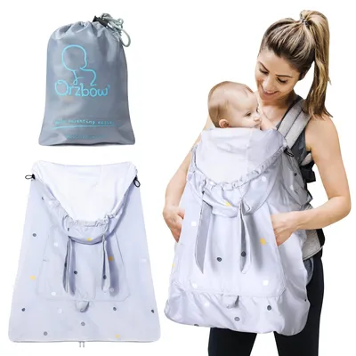 Imagen del producto de Omgoods: Portabebés impermeable, protección para bebés. Transpirable y resistente al viento, ideal para todas las estaciones