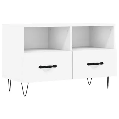 Produktbild von TV-Schrank Weiß 80x36x50 cm Holzwerkstoff