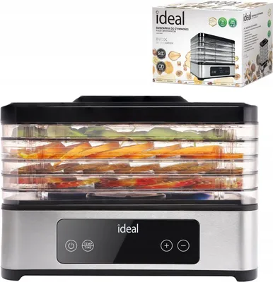 Immagine prodotto di Essiccatore per alimenti 400W, 5 vassoi, timer, controllo della temperatura
