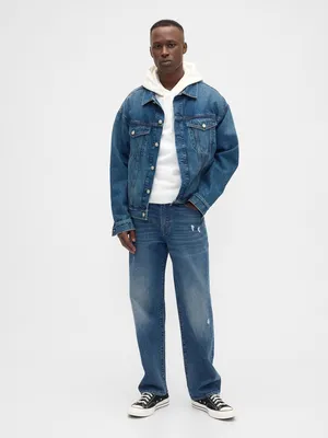 Produktbild von GAP Lässige Jeans im Used-Look 38X34
