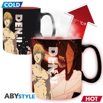 Produktbild von CHAINSAW MAN - Mug Heat Change- 460ml- Denji & Aki - cardboard