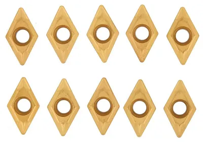 10x DCMT11T308 Wendeschneidplatten für Stahl