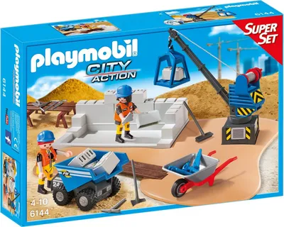 Produktbild von PLAYMOBIL City Action 6144, Stadt, 4 Jahr(e), Mehrfarbig, Kunststoff