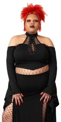 Produktbild von Killstar Crop Top - Maidenhead 4XL