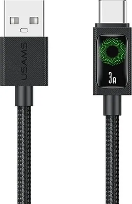 Immagine prodotto di Cavo Usams U92 18W da USB-C a USB-A 1,2 m Nero