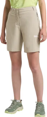 Produktbild von Jack Wolfskin Damen Hikeout Shorts stone 42