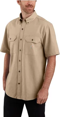 Produktbild von Carhartt LOOSE CHAMBRAY S/S SHIRT 104369, Farbe:dark tan chambray, Größe:M