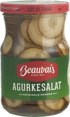 Produktbild von Beauvais Agurkesalat 550g - Dänischer Gurkensalat