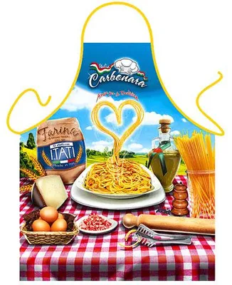 Imagen del producto de Delantal "Carbonara Lover" de poliéster