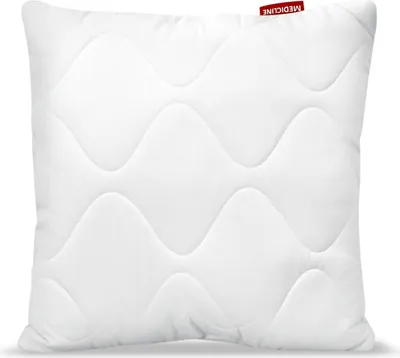Image de Coussin 45x45 cm antiallergique piqué microfibre silicone