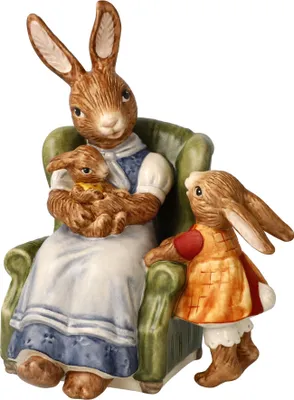 Produktbild von Goebel Figur Osterklassiker Nachwuchs, Steingut, Bunt, 14 cm, 66846291