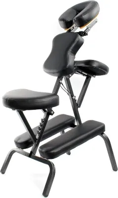 Productafbeelding van Famanu massageapparaat voor personen tot 120 kg - Opvouwbare stoel voor wellness- en schoonheidsbehandelingen, inclusief draagtas