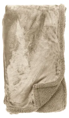 Produktbild von Dutch Decor Wohndecke Teddyfleece Stanley 150x200 cm Beige