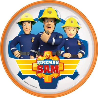 Produktbild von Feuerwehrmann Sam Rescue Mission rutschfester Micro-Plastikteller