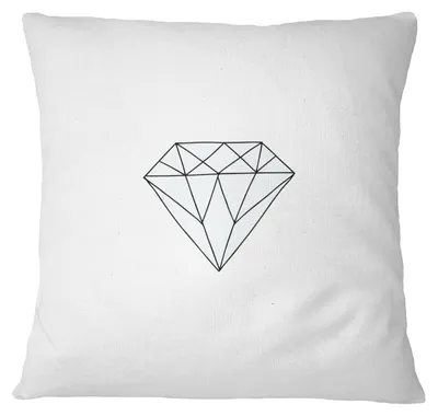Kissenhülle 45x45 cm, Weiß, Polyester, für Sofa