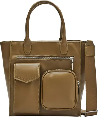 Produktbild von s.Oliver Handtasche Shopper Brown olivgrün