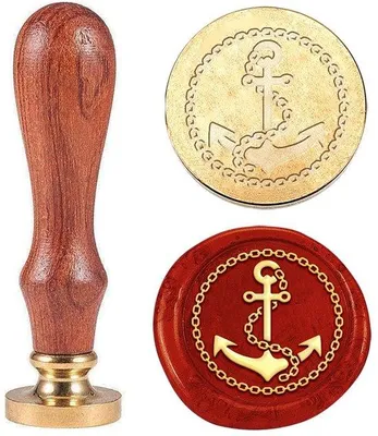 Image de Tampon en bois de 25 mm avec motif à crochet, idéal pour personnaliser des enveloppes