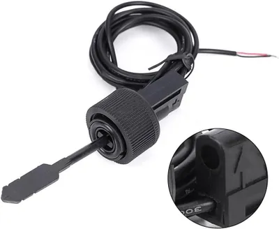 Productafbeelding van Waterdoorstroomschakelaar - 0,5 A / 100 V - Doorvoelsensor voor water - Stroomsensor - Geschikt voor zwembaden, watermeters en watersystemen - Voor binnen- en buitengebruik