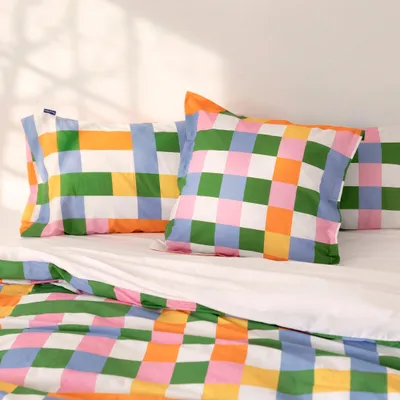 Produktbild von Arcade pop Kissenbezug 60x60 cm 100% Baumwolle Hergestellt in Europa