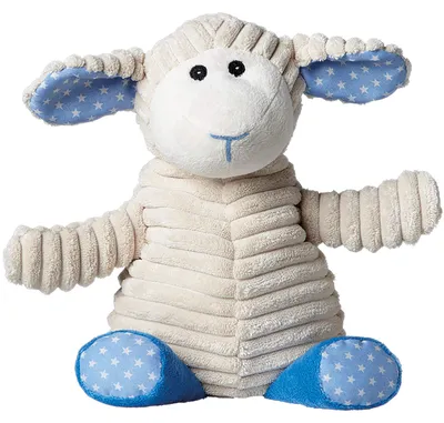 Immagine prodotto di Warmies© 01103 Peluche riscaldante Pura pecora a puntini - circa 27 cm, lavanda