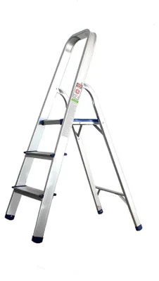 Produktbild von Haushaltsleiter Klappleiter Leiter Stehleiter 3 Stufen Trittleiter