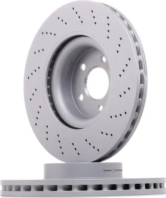 Produktbild von 2x ATE Bremsscheibe 24.0132-0168.1 64 5mm 154 3mm 344 0mm