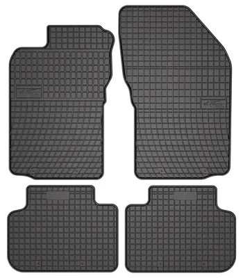 Zdjęcie produktu dla Dywaniki gumowe do Alfa Romeo 147 2000-2010 (hatchback) – 4 szt., czarne, dopasowane – Wielganizator SolidPRO