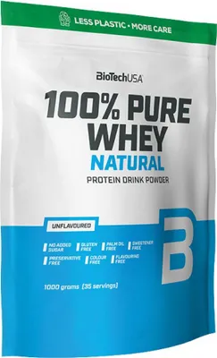 Produktbild von BioTech 100% Pure Whey 1000g - Neutral
