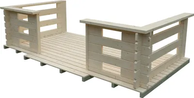 Produktbild von Gartenhaus Terrasse 3,00x1,50 m