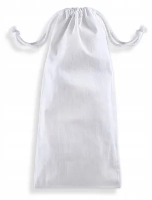 Produktbild von Allbag Baumwollbeutel 17x48 cm Weiß Geschenkverpackung