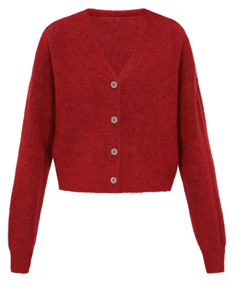 Zdjęcie produktu dla Sweter damski VANJA – ciemnoczerwony, rozmiar XL/XXL