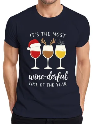 Obrázek produktu pro Tričko Weinliebhaber Geschenk Herren, námořnická modrá, L