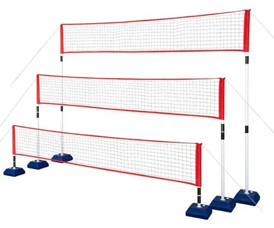 Obrázok produktu pre Nt0300 3V1 Multifunkčná Sieť Na Badminton + Tenis + Volejbal, Celý Povlak Nils