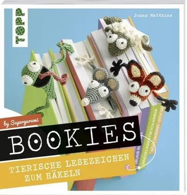 Produktbild von Bookies. Tierische Lesezeichen zum Häkeln by Supergurumi