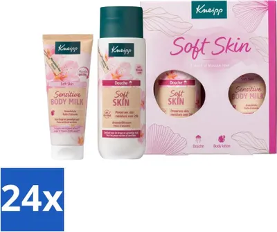 Produktbild von Kneipp - Sanfte Hautmomente Geschenkset - Duschgel - Vorteilspack - 24 Stücke